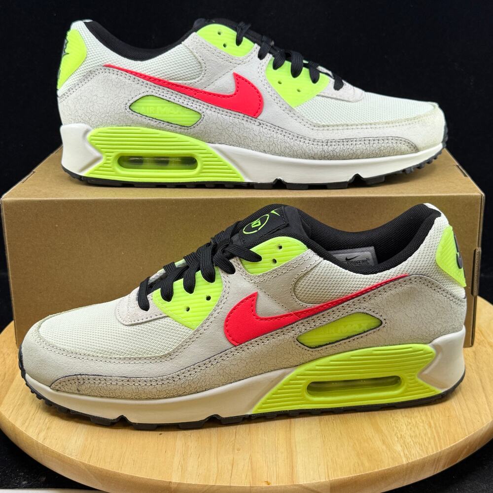 NEW Nike Air Max 90 N7 Spruce Aura/Flash Crimson NBY CV0264-001 Men’s Size 10